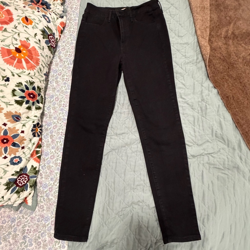 SO Black Skinny High-Rise Jeans